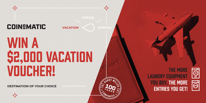 Coin-O-Matic’s $2,000 Vacation Voucher Header Image