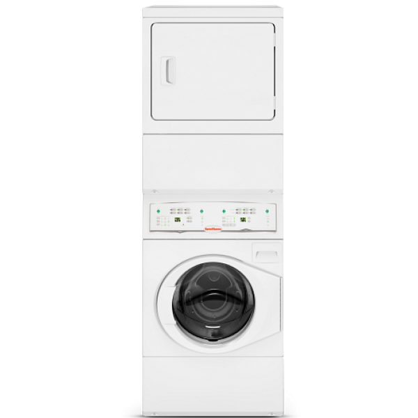 LTEE5ASP175TW01, Speed Queen, Home Style, Commercial Stack Washer/Dryer  Electric Dryer