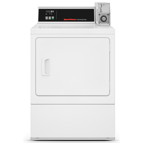 Speed Queen DV6000WG 27 inch Wide 7 Cu. ft. GAS Vended Commercial Dryer with 5 Cycle options