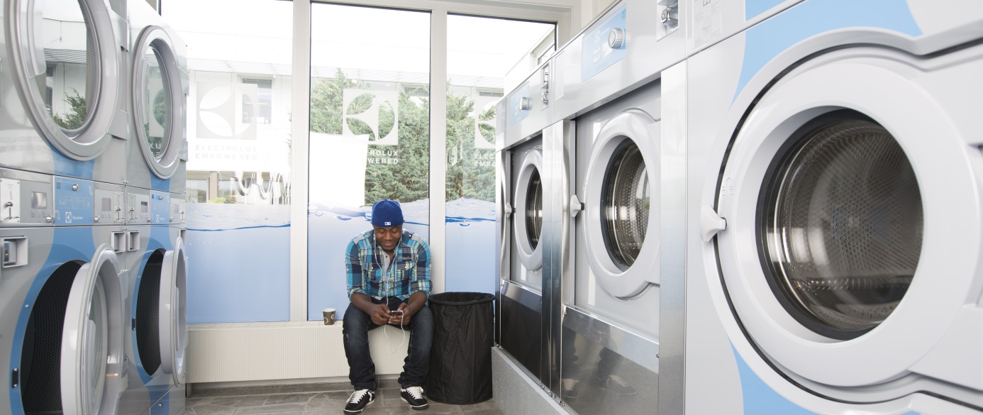 Don't pay for public laundry. Look up “portable washer”. It pays