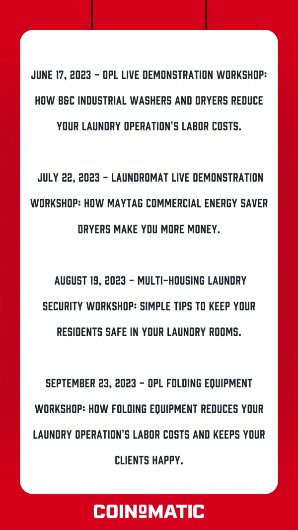 January 14 2023 Maytag Top Load Washers February 11 2023 Speed Queen Top Load Washers March 11 2023 Maytag Commercial Dryers April 8 2023 Speed Queen Commercial Dryers May 13 2023 Maytag Front Load Was5