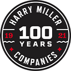 Harry Miller Companies - 100 Years logo